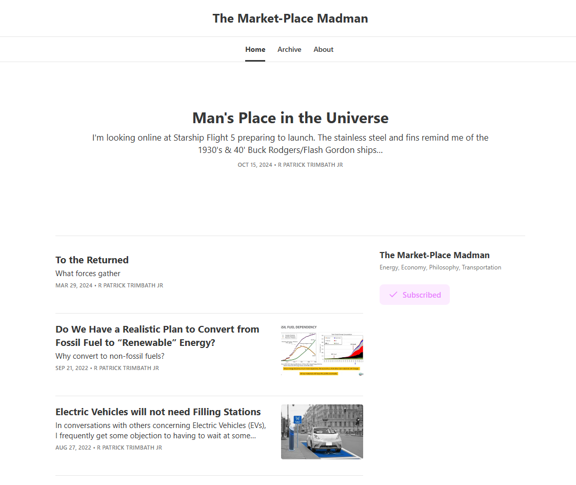 Marketplace Madman